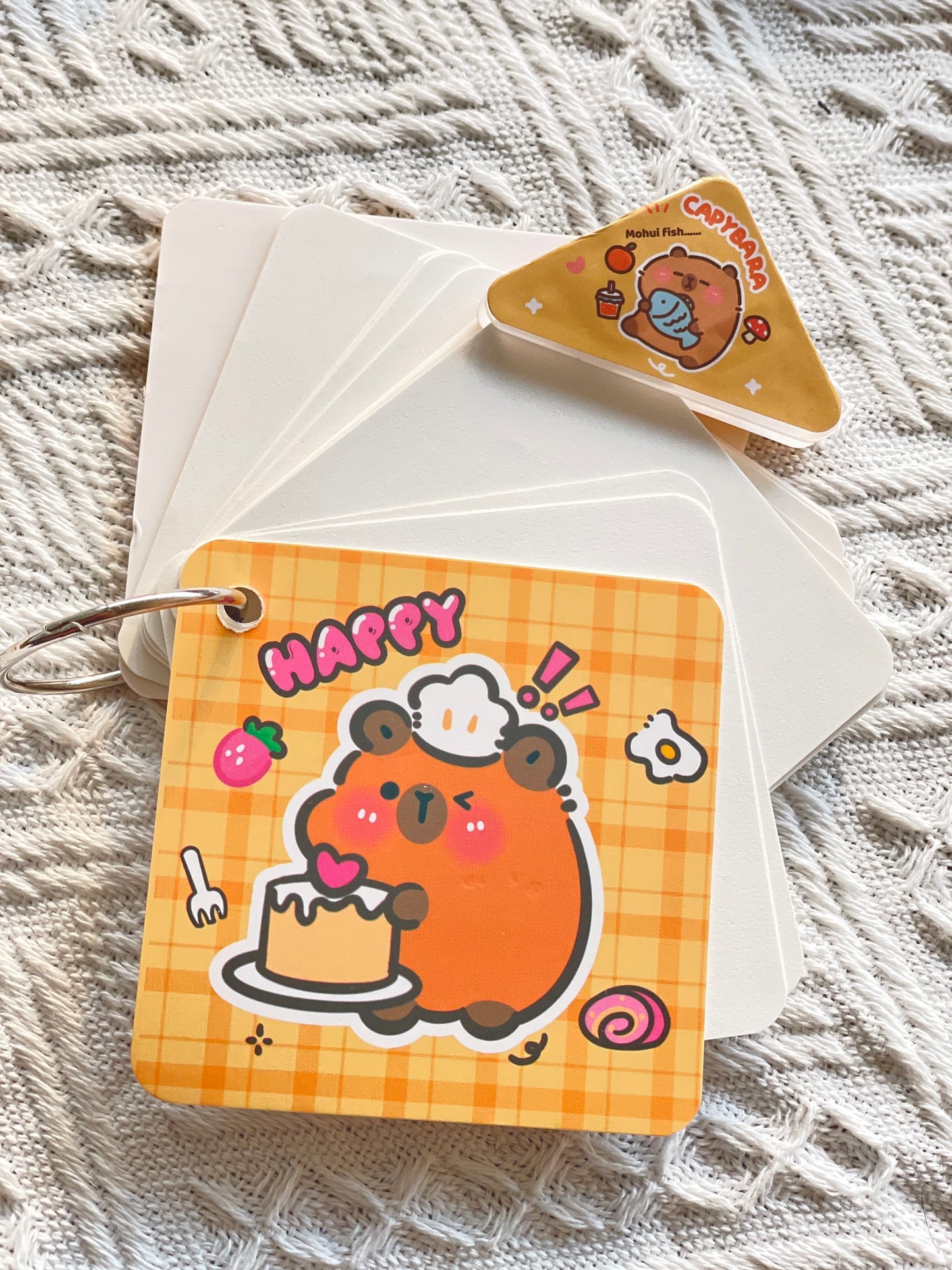 Baking Capybara stationery gift set party bag fillers