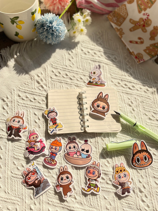 Labubu Notebook & Sticker Gift Mini Set