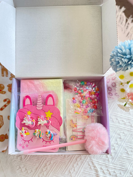 Unicorn Magic Plush Stationery & Accessories Gift Set