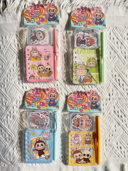 Labubu Notebook & Sticker Gift Mini Set