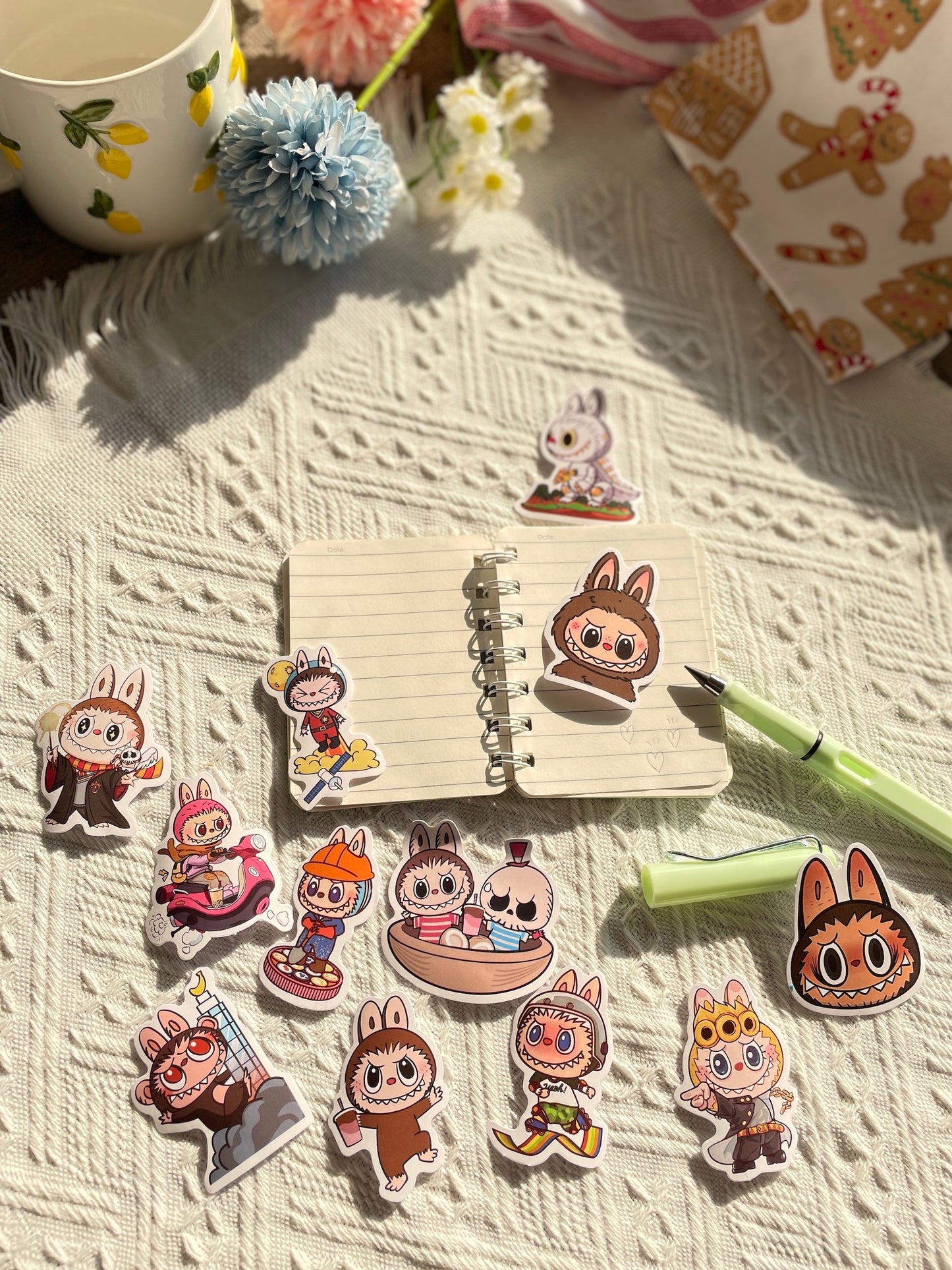 Labubu Notebook & Sticker Gift Mini Set