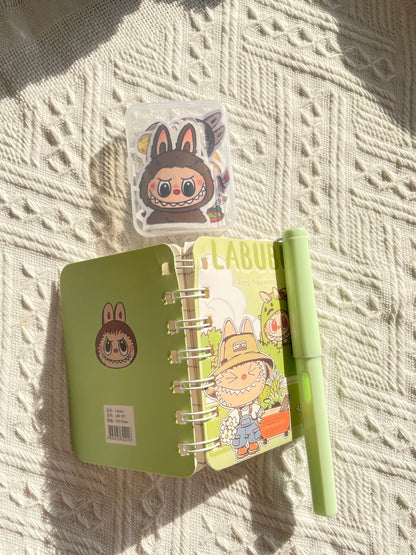Labubu Notebook & Sticker Gift Mini Set