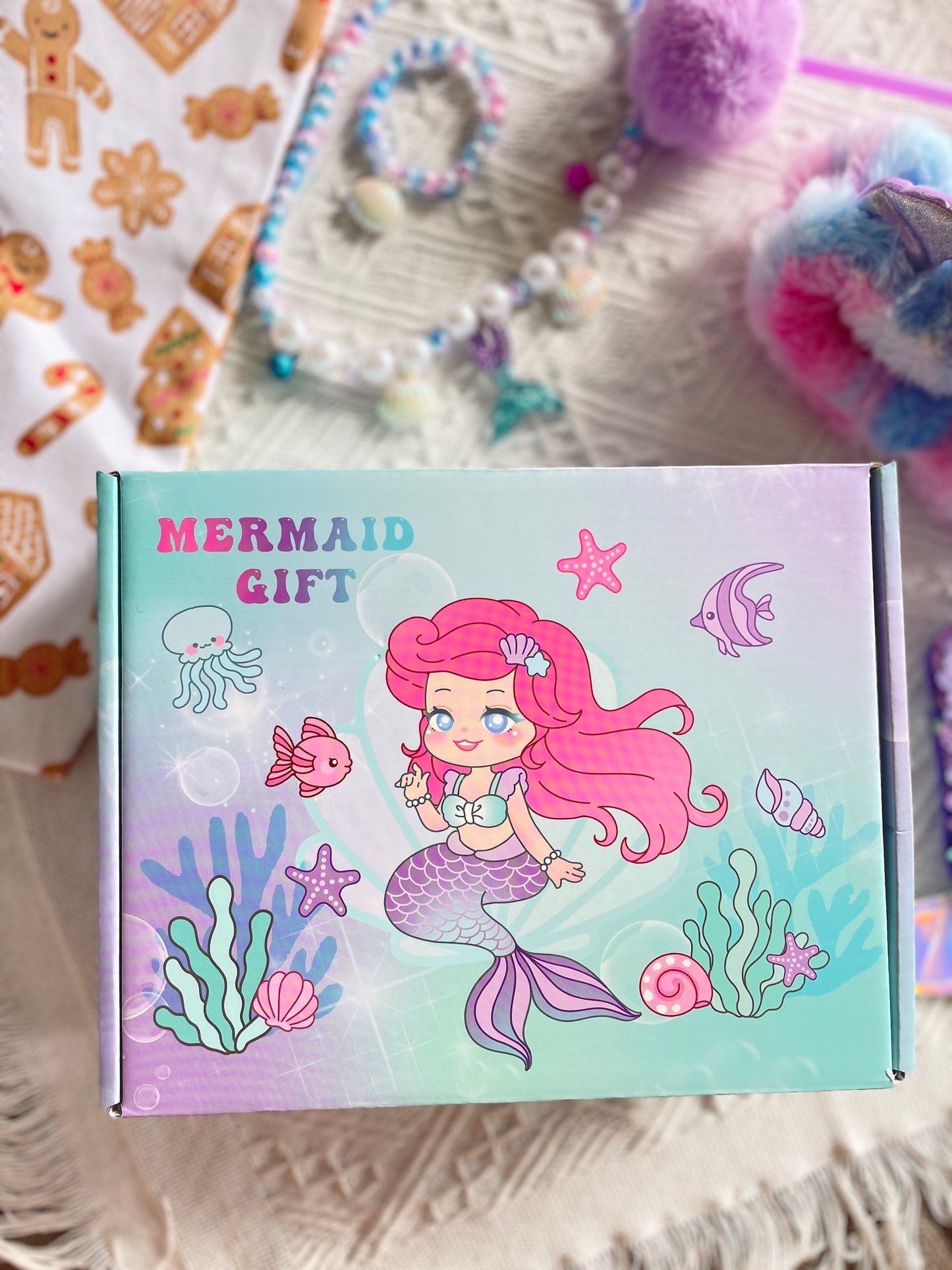 Mermaid Dreams Plush Notebook & Accessories Gift Set