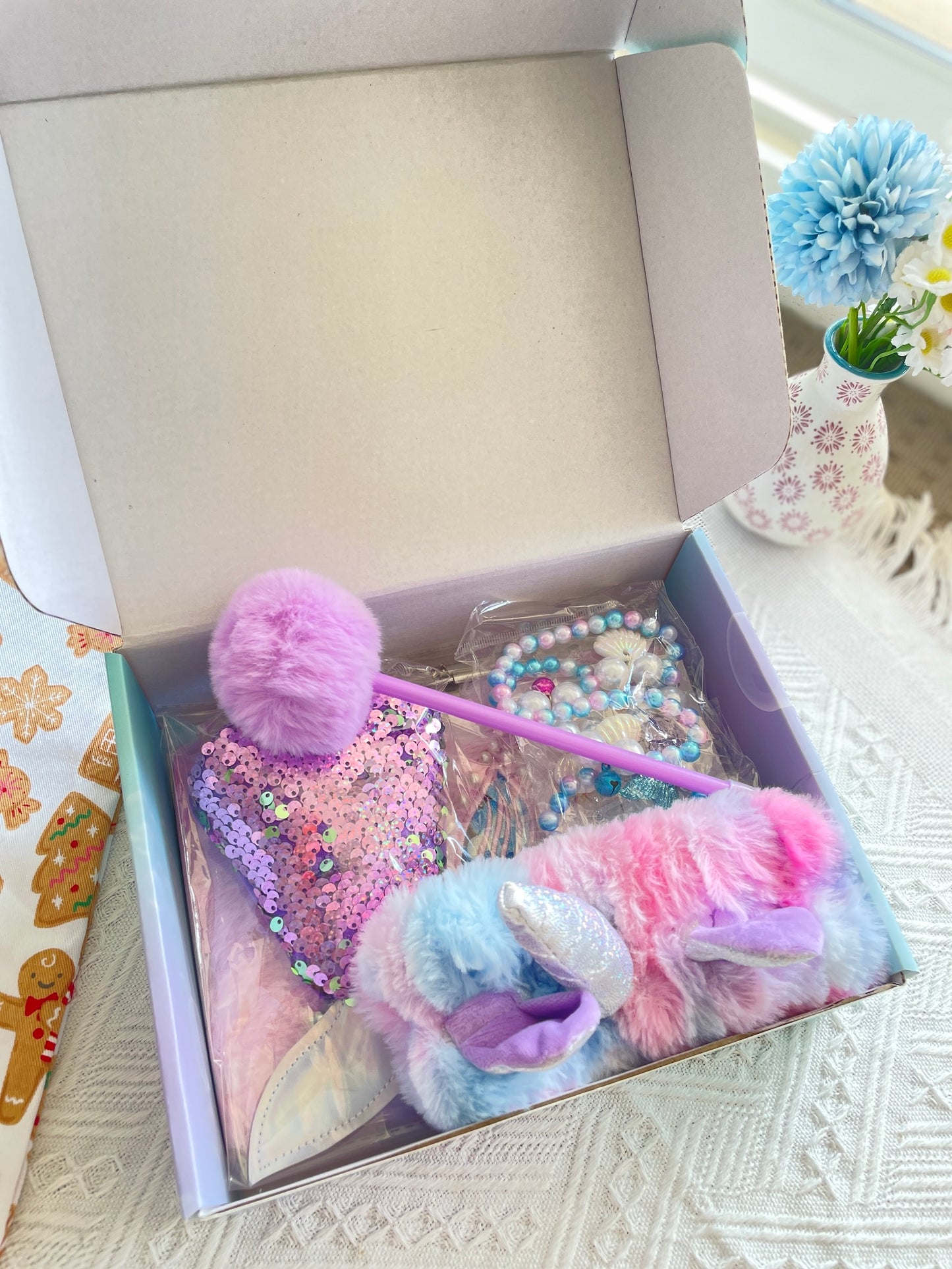 Mermaid Dreams Plush Notebook & Accessories Gift Set